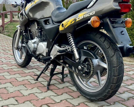 Серый Хонда CB 500, объемом двигателя 0.5 л и пробегом 51 тыс. км за 2600 $, фото 1 на Automoto.ua