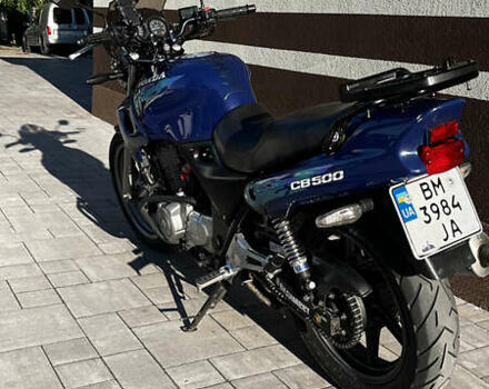 Синий Хонда CB 500, объемом двигателя 0.5 л и пробегом 58 тыс. км за 2500 $, фото 4 на Automoto.ua