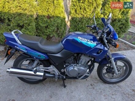 Хонда CB 500 1996 в Василькове на Automoto.ua Синий Хонда CB 500, объемом двигателя 0.5 л и пробегом 34 тыс. км за 2900 $, фото 1 на Automoto.ua