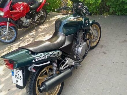 Хонда CB 500 1997 в Хмельницком на Automoto.ua Зеленый Хонда CB 500, объемом двигателя 0.49 л и пробегом 21 тыс. км за 2350 $, фото 1 на Automoto.ua