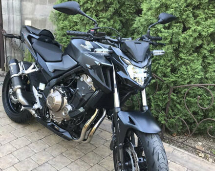 Серый Хонда CB 500F, объемом двигателя 0.5 л и пробегом 19 тыс. км за 6700 $, фото 3 на Automoto.ua