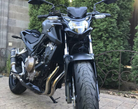 Серый Хонда CB 500F, объемом двигателя 0.5 л и пробегом 19 тыс. км за 6700 $, фото 2 на Automoto.ua