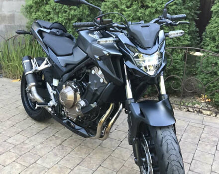 Серый Хонда CB 500F, объемом двигателя 0.5 л и пробегом 19 тыс. км за 6700 $, фото 5 на Automoto.ua