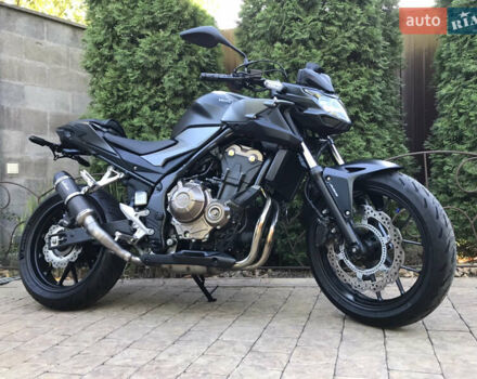 Серый Хонда CB 500F, объемом двигателя 0.5 л и пробегом 19 тыс. км за 6700 $, фото 1 на Automoto.ua