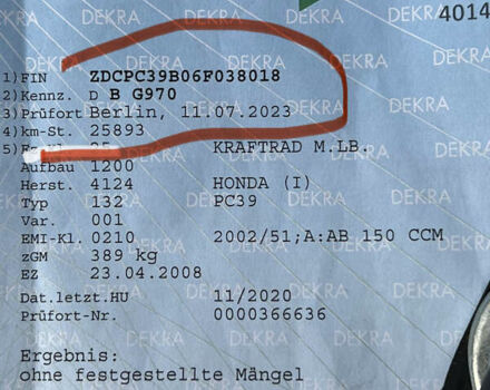 Черный Хонда CBF 500, объемом двигателя 0.5 л и пробегом 26 тыс. км за 3750 $, фото 3 на Automoto.ua
