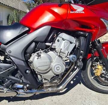 Красный Хонда CBF 600, объемом двигателя 0.6 л и пробегом 52 тыс. км за 5600 $, фото 13 на Automoto.ua