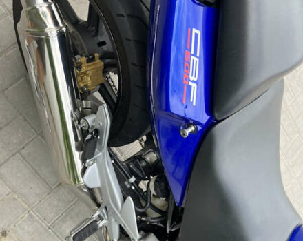 Синий Хонда CBF 600, объемом двигателя 0.6 л и пробегом 17 тыс. км за 4900 $, фото 9 на Automoto.ua