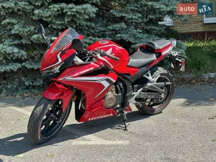 Красный Хонда CBR 500R, объемом двигателя 0.5 л и пробегом 1 тыс. км за 8234 $, фото 1 на Automoto.ua