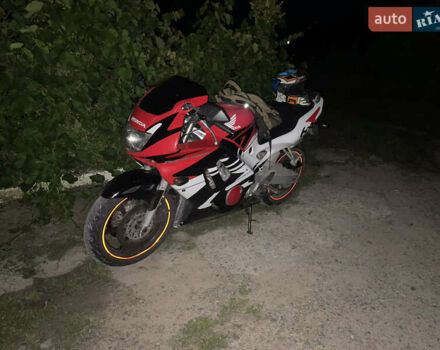 Красный Хонда CBR 600F, объемом двигателя 0.6 л и пробегом 56 тыс. км за 3000 $, фото 1 на Automoto.ua