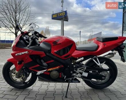 Красный Хонда CBR 600F4i, объемом двигателя 0.6 л и пробегом 17 тыс. км за 5999 $, фото 5 на Automoto.ua