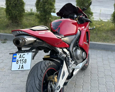 Красный Хонда CBR 600RR, объемом двигателя 0.6 л и пробегом 28 тыс. км за 5200 $, фото 6 на Automoto.ua