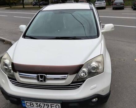 Белый Хонда СРВ, объемом двигателя 2.4 л и пробегом 216 тыс. км за 11000 $, фото 3 на Automoto.ua