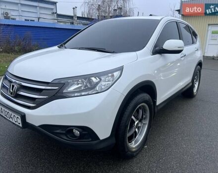 Белый Хонда СРВ, объемом двигателя 2.35 л и пробегом 113 тыс. км за 17200 $, фото 1 на Automoto.ua