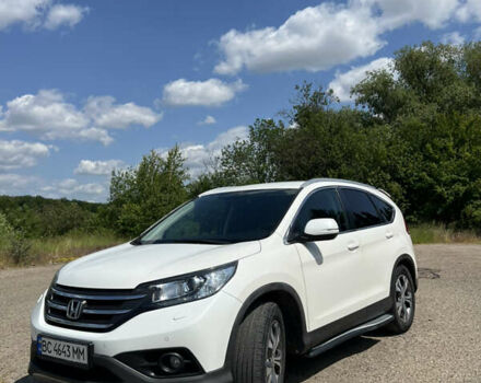 Белый Хонда СРВ, объемом двигателя 2.2 л и пробегом 210 тыс. км за 15999 $, фото 2 на Automoto.ua