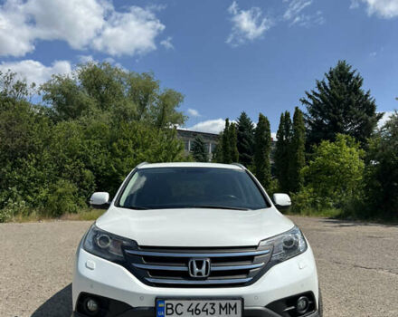 Белый Хонда СРВ, объемом двигателя 2.2 л и пробегом 210 тыс. км за 15999 $, фото 1 на Automoto.ua