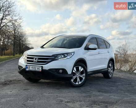 Белый Хонда СРВ, объемом двигателя 2.35 л и пробегом 167 тыс. км за 15500 $, фото 1 на Automoto.ua