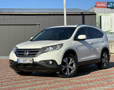 Белый Хонда СРВ, объемом двигателя 2.35 л и пробегом 200 тыс. км за 16800 $, фото 1 на Automoto.ua