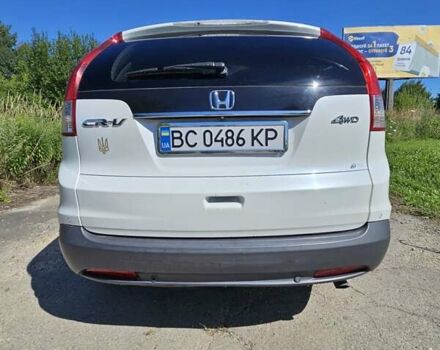 Белый Хонда СРВ, объемом двигателя 2.2 л и пробегом 246 тыс. км за 16400 $, фото 3 на Automoto.ua