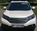 Белый Хонда СРВ, объемом двигателя 2.35 л и пробегом 200 тыс. км за 16000 $, фото 1 на Automoto.ua
