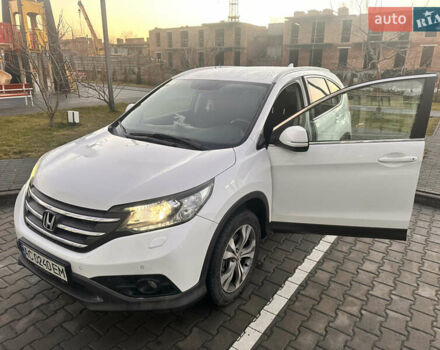 Белый Хонда СРВ, объемом двигателя 2.2 л и пробегом 152 тыс. км за 18750 $, фото 2 на Automoto.ua