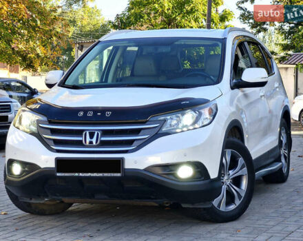 Белый Хонда СРВ, объемом двигателя 2.4 л и пробегом 108 тыс. км за 16400 $, фото 1 на Automoto.ua