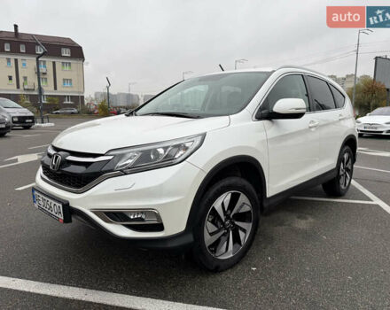 Белый Хонда СРВ, объемом двигателя 2.4 л и пробегом 99 тыс. км за 19500 $, фото 1 на Automoto.ua