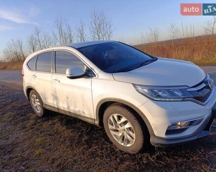 Белый Хонда СРВ, объемом двигателя 1.6 л и пробегом 199 тыс. км за 18400 $, фото 10 на Automoto.ua