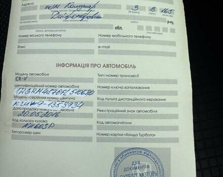 Белый Хонда СРВ, объемом двигателя 2.36 л и пробегом 99 тыс. км за 19300 $, фото 41 на Automoto.ua