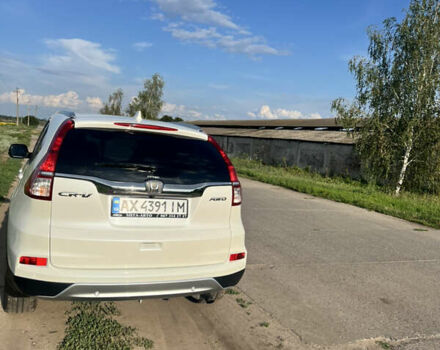 Белый Хонда СРВ, объемом двигателя 2.35 л и пробегом 86 тыс. км за 22800 $, фото 3 на Automoto.ua