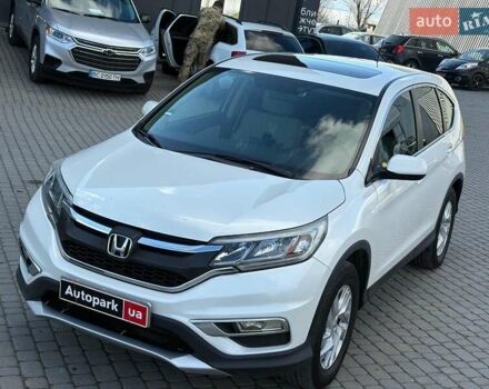 Белый Хонда СРВ, объемом двигателя 2.4 л и пробегом 184 тыс. км за 15690 $, фото 3 на Automoto.ua