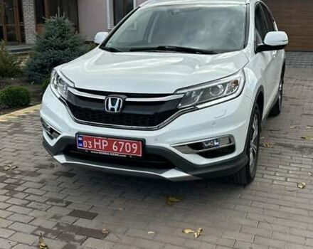 Хонда СРВ 2016 в Бершаде на Automoto.ua Белый Хонда СРВ, объемом двигателя 1.6 л и пробегом 136 тыс. км за 21950 $, фото 5 на Automoto.ua