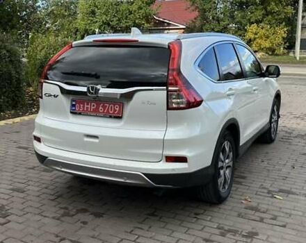 Хонда СРВ 2016 в Бершаде на Automoto.ua Белый Хонда СРВ, объемом двигателя 1.6 л и пробегом 136 тыс. км за 21950 $, фото 8 на Automoto.ua