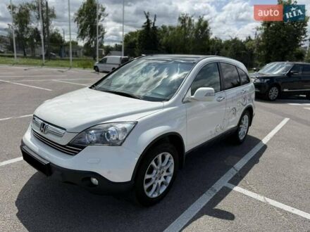 Белый Хонда СРВ, объемом двигателя 2.35 л и пробегом 264 тыс. км за 10500 $, фото 1 на Automoto.ua