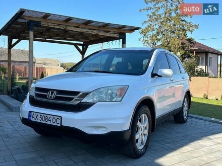 Белый Хонда СРВ, объемом двигателя 2.35 л и пробегом 191 тыс. км за 9800 $, фото 1 на Automoto.ua