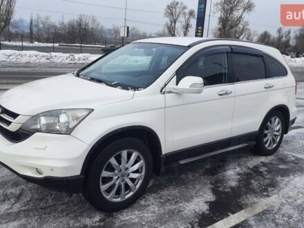 Белый Хонда СРВ, объемом двигателя 2.4 л и пробегом 209 тыс. км за 13300 $, фото 1 на Automoto.ua