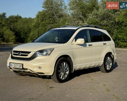 Белый Хонда СРВ, объемом двигателя 2.35 л и пробегом 165 тыс. км за 13000 $, фото 1 на Automoto.ua