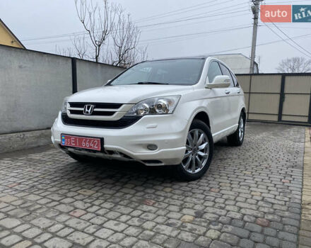 Белый Хонда СРВ, объемом двигателя 2.2 л и пробегом 185 тыс. км за 14200 $, фото 1 на Automoto.ua