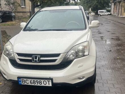 Белый Хонда СРВ, объемом двигателя 2.35 л и пробегом 198 тыс. км за 11500 $, фото 1 на Automoto.ua