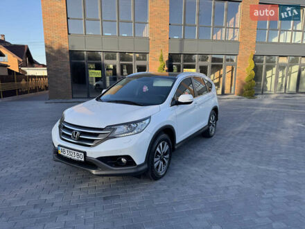 Белый Хонда СРВ, объемом двигателя 2.2 л и пробегом 197 тыс. км за 17500 $, фото 1 на Automoto.ua