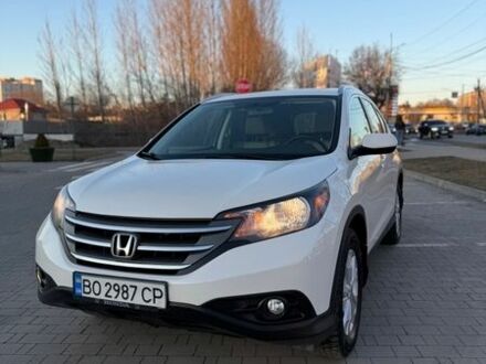 Белый Хонда СРВ, объемом двигателя 2.35 л и пробегом 223 тыс. км за 12700 $, фото 1 на Automoto.ua