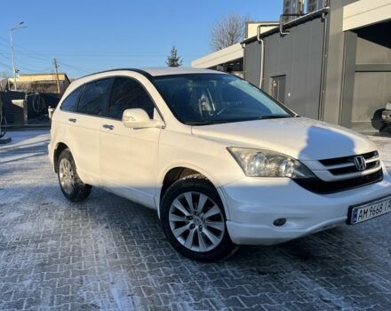 Белый Хонда СРВ, объемом двигателя 2.4 л и пробегом 244 тыс. км за 11200 $, фото 1 на Automoto.ua