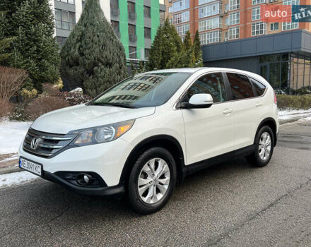 Белый Хонда СРВ, объемом двигателя 2.35 л и пробегом 145 тыс. км за 14500 $, фото 1 на Automoto.ua