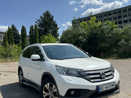 Белый Хонда СРВ, объемом двигателя 2.2 л и пробегом 210 тыс. км за 15999 $, фото 1 на Automoto.ua