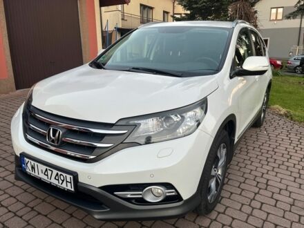 Белый Хонда СРВ, объемом двигателя 2 л и пробегом 121 тыс. км за 7500 $, фото 1 на Automoto.ua