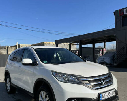 Белый Хонда СРВ, объемом двигателя 2.2 л и пробегом 130 тыс. км за 17300 $, фото 1 на Automoto.ua