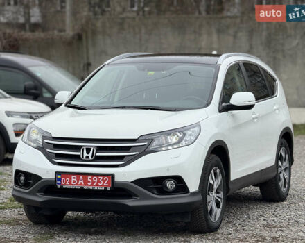 Белый Хонда СРВ, объемом двигателя 2.2 л и пробегом 110 тыс. км за 21950 $, фото 1 на Automoto.ua