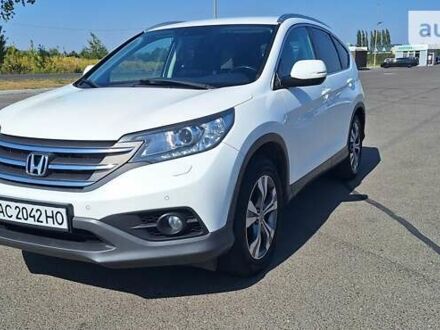 Белый Хонда СРВ, объемом двигателя 2.2 л и пробегом 238 тыс. км за 16500 $, фото 1 на Automoto.ua