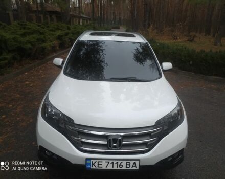 Белый Хонда СРВ, объемом двигателя 2.4 л и пробегом 124 тыс. км за 12800 $, фото 1 на Automoto.ua