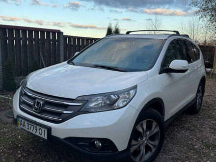 Белый Хонда СРВ, объемом двигателя 2.35 л и пробегом 86 тыс. км за 17000 $, фото 1 на Automoto.ua