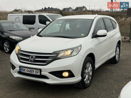 Белый Хонда СРВ, объемом двигателя 2.2 л и пробегом 229 тыс. км за 17850 $, фото 1 на Automoto.ua